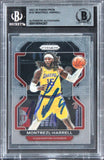 Wizards Montrezl Harrell Signed 2021 Panini Prizm #137 Card BAS Slabbed
