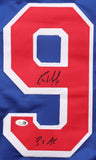 Bernie Nicholls Signed New York Rangers Jersey Inscribed "3xA.S." (JSA) Center