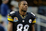 Emmanuel Sanders Signed Pittsburgh Steelers Jersey (JSA QR) 2xPro Bowl Receiver