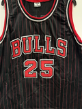 Steve Kerr Signed Chicago Bulls Jersey (PSA COA) 3xBulls NBA Champion 1996-1998