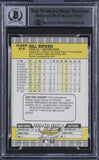 Orioles Billy Ripken Authentic Signed 1989 Fleer #616E Card Auto 10! BAS Slabbed