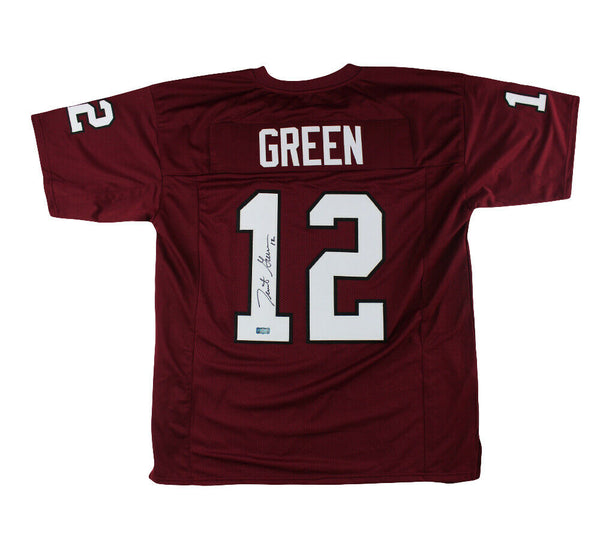 Trent Green Signed Hoosiers Custom Maroon Jersey