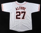 Jose Altuve Signed Houston Astros Custom 2017 A.L. MVP Jersey (Beckett) 2nd Base