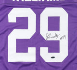 Greedy Williams Signed LSU Tigers Jersey (Playball Ink) Browns 2nd Rnd Pick 2019