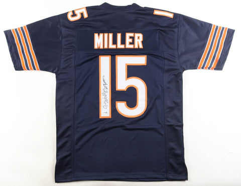 Jim Miller Signed Chicago Bears Jersey (JSA) Chi-Town # 1 Quarterback 1998-2002