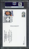 Derek Jeter Yankees Signed HOF 2020 Plaque Postcard Stamped Auto PSA 10 GEM MINT