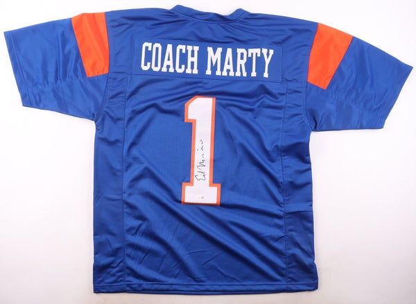 Ed Marinaro Signed "Blue Mountain State" Coach Marty Jersey (JSA) Vikings R.B.