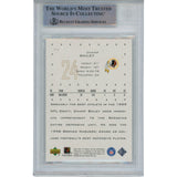 Champ Bailey Autographed 1999 Upper Deck SP #111 Trading Card Beckett 49342