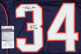 Tebucky Jones Signed New England Patriots Jersey "Super Bowl XXXVI Champ" (JSA)