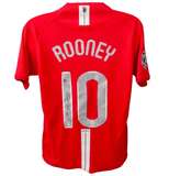 Wayne Rooney Signed Manchester United UCL Final Soccer Jersey with Beckett COA