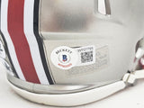 EMEKA EGBUKA AUTOGRAPHED OHIO STATE FLASH MINI HELMET BECKETT 216623