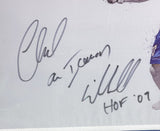 Chuck Liddell Signed Framed 18x30 UFC Flag Iceman HOF 09 Inscribed PSA/DNA