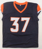 R J Harvey Signed Denver Broncos Pro Cut Jersey (JSA) Ex-UCF R.B. 2nd Round Pick