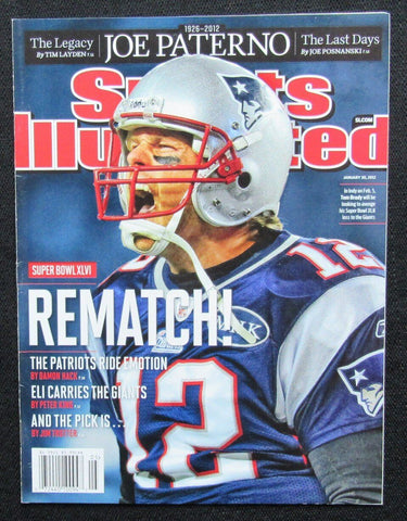 Tom Brady New England Patriots 2012 Sports Illustrated 1/30 NO LABEL 181346