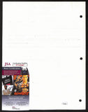 Biggie Munn HOF Michigan State Head Coach Signed/Auto Contract JSA BA199670