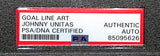 Johnny Unitas HOF Colts Autographed GLAC Enshrinee Proof 19/50 PSA/DNA 183809