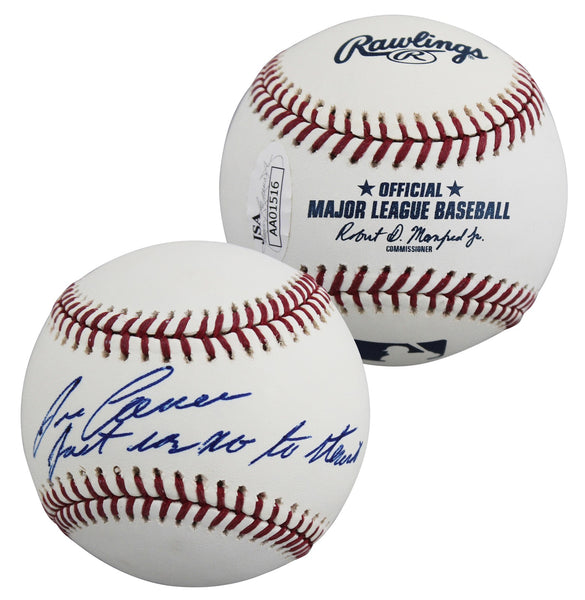 Athletics Jose Canseco "Just Say No to Steroids" Signed Baseball JSA #AA01516