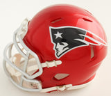 Jonathan Jones Signed New England Patriots Mini Helmet (JSA) 2xSuper Bowl Champ