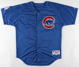 Ryne Sandberg Signed Chicago Cubs Custom Style Jersey (PSA) HOF / 2nd Baseman