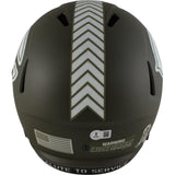 Brian Urlacher Autographed Chicago Bears F/S 22 STS Helmet HOF Beckett 49248