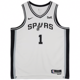 Victor Wembanyama Autographed Spurs Nike Assoc. Ed. Swingman Jersey Fanatics