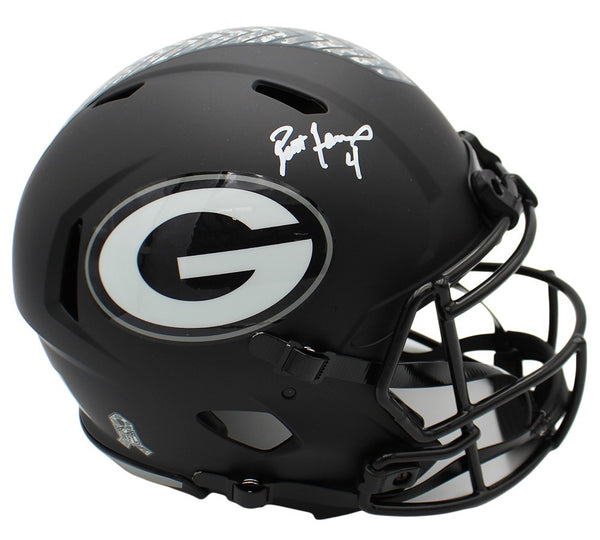 Brett Favre Signed Green Bay Packers Speed Authentic STS 5 Helmet