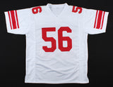 Lawrence Taylor Signed New York Giants Jersey (Beckett COA) 2xSuper Bowl Champ