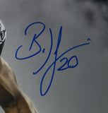 Brian Dawkins Signed Framed Philadelphia Eagles Smoke 16x20 Photo JSA