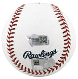 Guardians Aaron Civale Authentic Signed Oml Baseball Autographed MLB & Fanatics