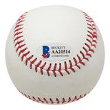 Max Manning Signed Newark Eagles Baseball BAS AA21514