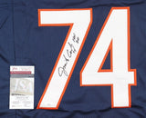Jim Covert Signed Chicago Bears Jersey Inscribed "HOF 20" (JSA COA) 1985 SB XX