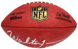 Walter Jones Signed Official NFL Leather Football Seahawks "HOF 14" MCS Holo