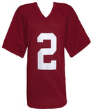 Derrick Henry Signed Maroon Custom College Football Jersey - (Beckett COA)