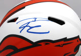 Russell Wilson Autographed Lunar Eclipse Full Size Helmet Broncos Fanatics