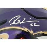 Ray Lewis Signed Baltimore Ravens SpeedFlex 2026 ALT #1 Helmet Beckett W 57515
