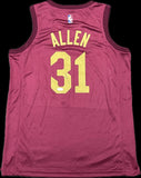 Jarrett Allen Signed Jersey PSA Cleveland Cavaliers Autographed