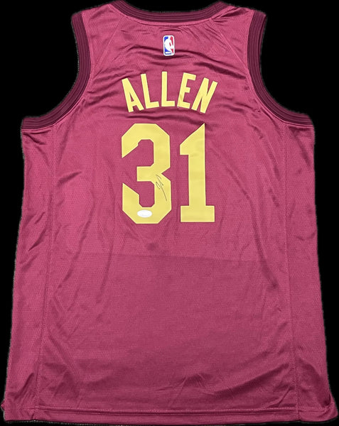 Jarrett Allen Signed Jersey PSA Cleveland Cavaliers Autographed