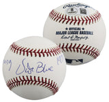 Athletics Vida Blue "71 Cy Young, 71 MVP" Signed OAL Baseball BAS #BU43406