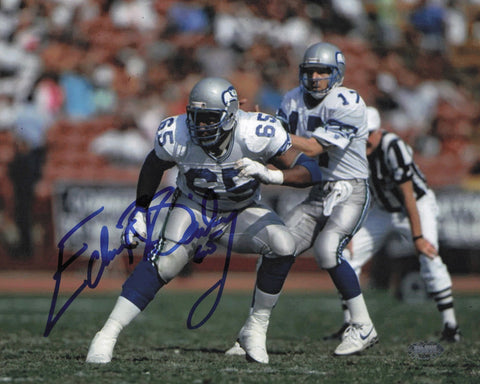 Edwin Bailey Autographed Signed 8x10 Photo Seattle Seahawks MCS Holo #63229