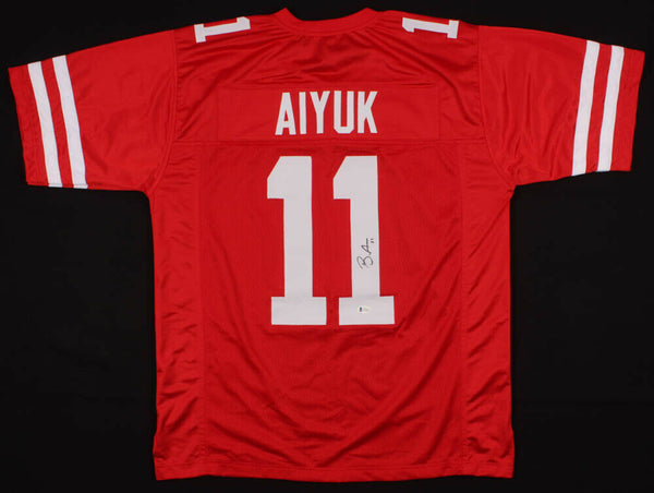 Brandon Aiyuk Signed San Francisco 49ers Jersey (Beckett COA) 1st Rd Pick W R