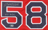 Jonathan Papelbon Signed Boston Red Sox Jersey Inscribed "07 WSC" (Beckett)