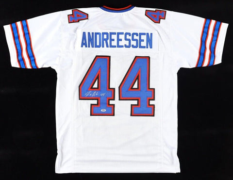 Joe Andreessen Signed Buffalo Bills Jersey (PSA) 2024 Rookie Linebacker