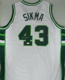 Milw Bucks JACK SIKMA Signed Custom Replica White Jersey AUTO - HOF - BAS