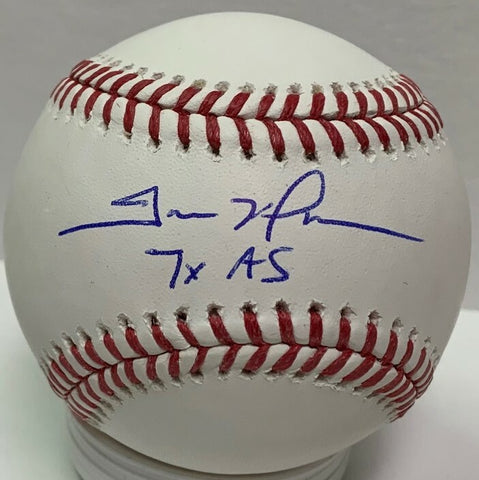 Padres TREVOR HOFFMAN Signed Official MLB Baseball AUTO w/ All Star Brewers JSA