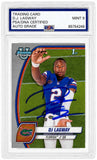 DJ Lagway Signed 2024 Bowman Chrome Football Card #63 - (PSA/DNA - Auto Grade 9)