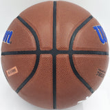 ALLEN IVERSON AUTOGRAPHED COMPOSITE LEATHER 76ERS LOGO BASKETBALL BECKETT 243643