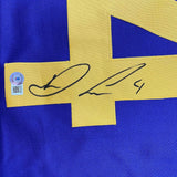 Framed Autographed/Signed Dalvin Cook #4 33x42 Minnesota Purple Jersey BAS COA