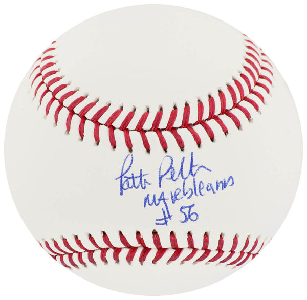 Patti Pelton Signed Rawlings Official MLB Baseball w/Marbleann - (SCHWARTZ COA)