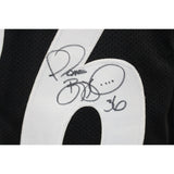 Jerome Bettis Autographed Pro Style Size XL Black Jersey Beckett Witness 55265