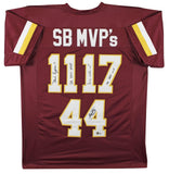 Mark Rypien, John Riggins & Doug Williams Signed & Inscribed Redskins MVP Jersey